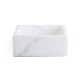 Fiammetta V Square Marble Guest Towel Tray Multipurpose Tray Fiammetta V 