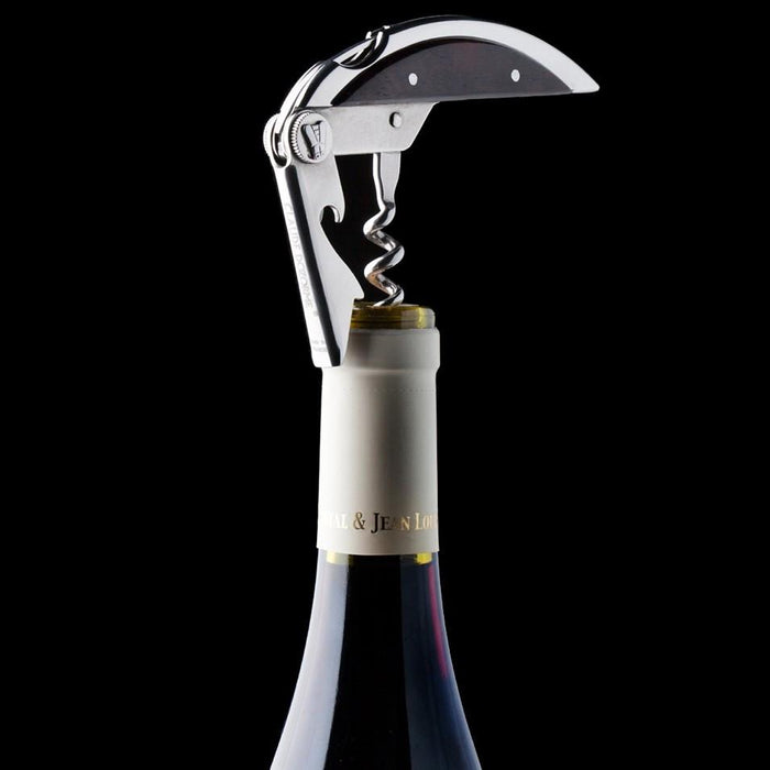 Claude Dozorme Haute Cuisine Corkscrew, Ram Horn Handle Pocket Knife Claude Dozorme 