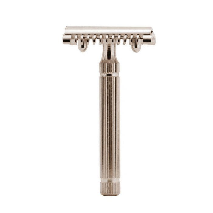 Fatip Piccolo Safety Razor Double Edge Safety Razor Fatip Nickel Open 