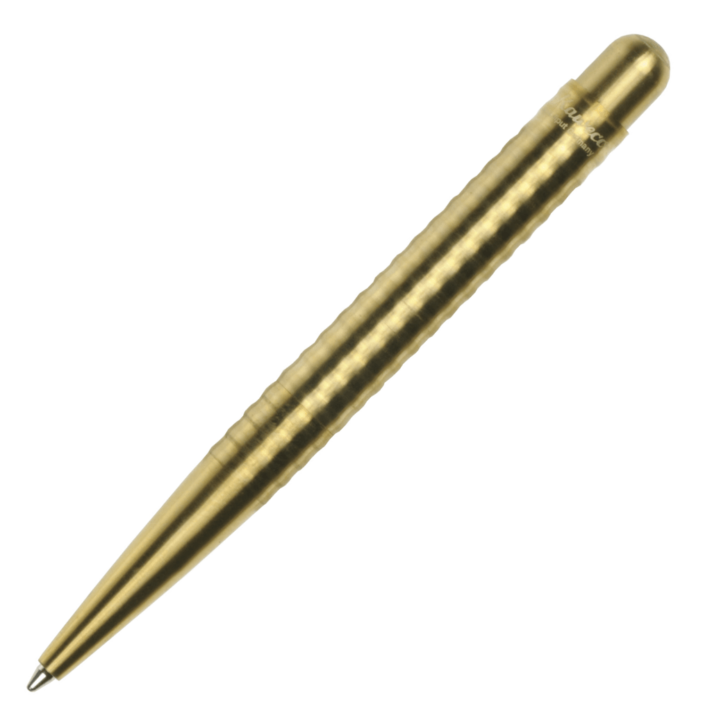 Kaweco Liliput Solid Brass Wave Ballpoint Pen Ball Point Pen Kaweco 