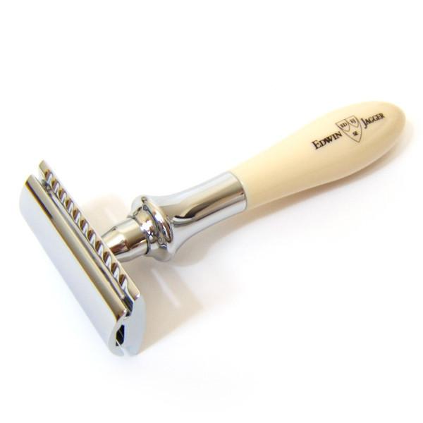 Edwin Jagger Plaza Classic Double-edge Razor with Imitation Ivory Hand ...