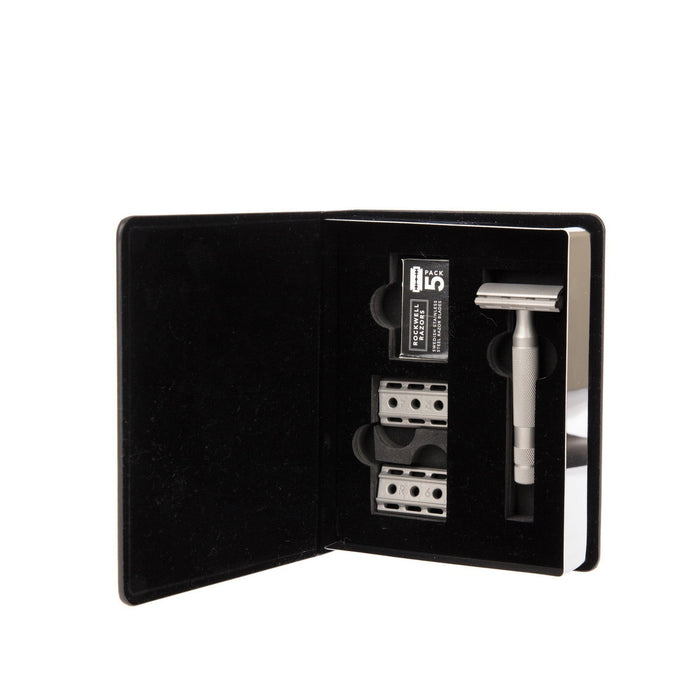 Rockwell 6S Adjustable Stainless Steel Safety Razor Double Edge Safety Razor Rockwell 