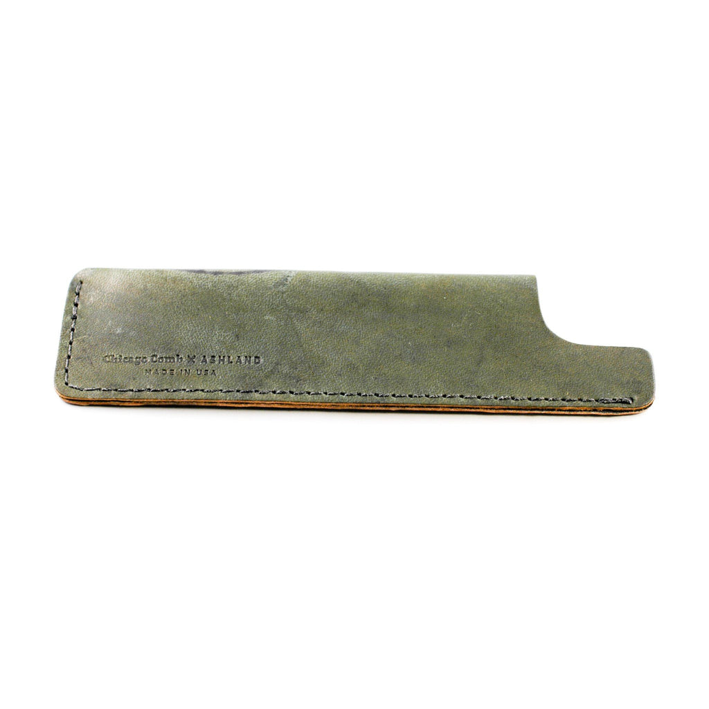 Shell Sheaths Chicago Comb Co. Sheaths in Horween Shell Cordovan Leather — Fendrihan