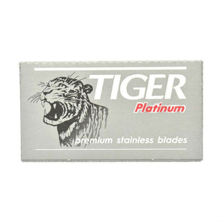 10 Tiger Platinum Double Edge Razor Safety Blades Razor Blades Tiger Platinum 