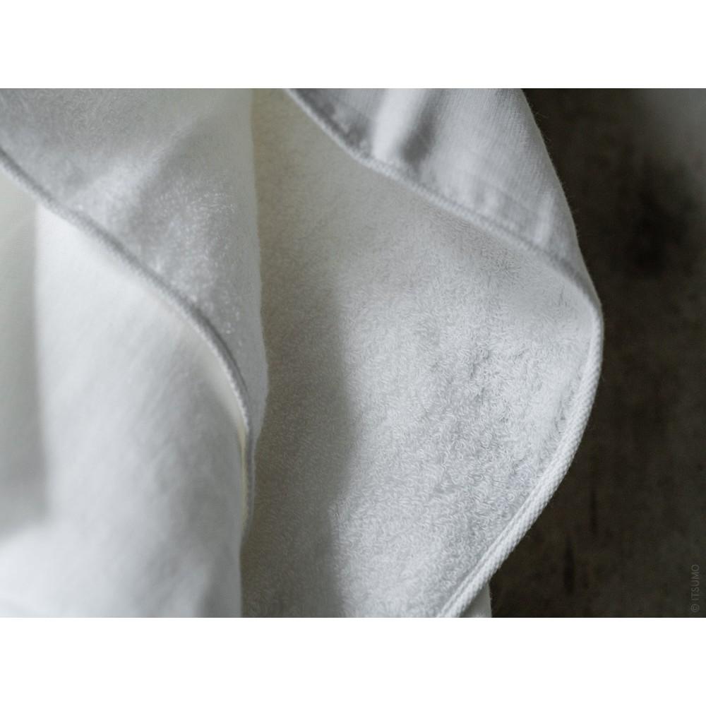 Uchino Gauze & Pile Towel, White Towel Uchino 