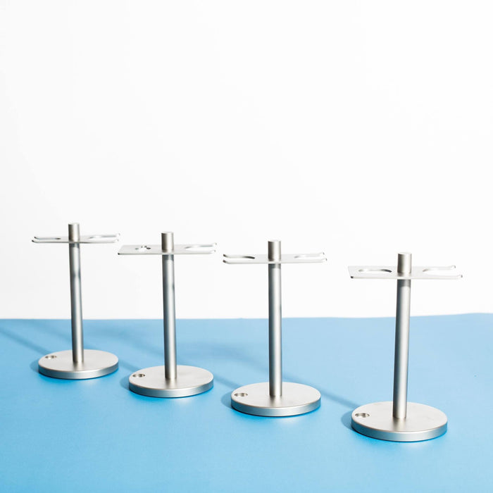 Fendrihan C4 Stainless Steel Stand, Satin Finish Shaving Stand Fendrihan 